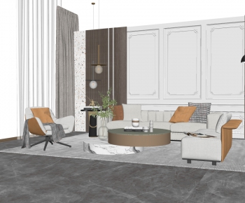 Modern A Living Room-ID:233352906