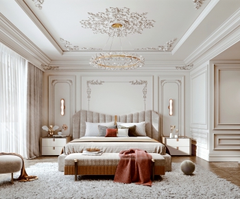 French Style Bedroom-ID:989147906