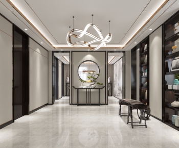 New Chinese Style Hallway-ID:329539893