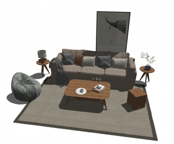 Modern Sofa Combination-ID:526270975