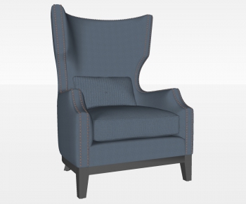 American Style Single Sofa-ID:617021085