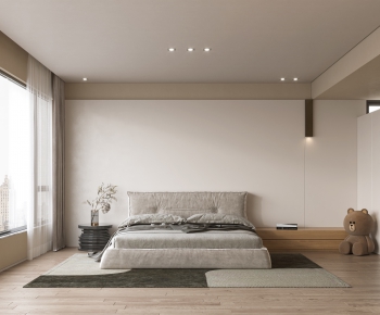 Modern Wabi-sabi Style Bedroom-ID:321259028