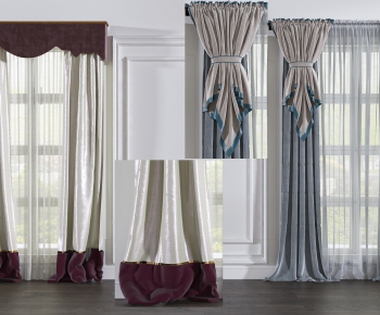 Simple European Style The Curtain-ID:812989008