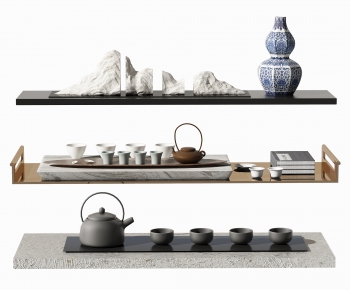New Chinese Style Tea Set-ID:586416019