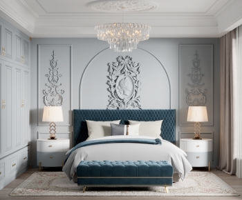 French Style Bedroom-ID:655694967