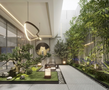 New Chinese Style Courtyard/landscape-ID:278384921