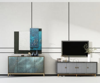 New Chinese Style TV Cabinet-ID:760185965