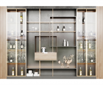 Modern Wine Cabinet-ID:347702036