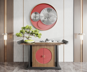 New Chinese Style Decorative Cabinet-ID:837099081