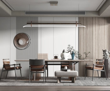 New Chinese Style Dining Room-ID:498517992