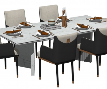 New Chinese Style Dining Table And Chairs-ID:230587963