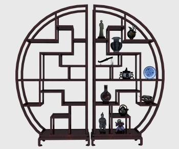 New Chinese Style Antique Rack-ID:726912985