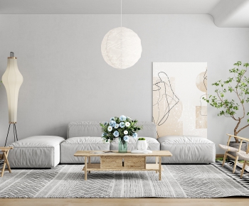 Nordic Style A Living Room-ID:602837092