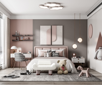 Modern Girl's Room Daughter's Room-ID:738816983