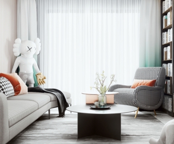 Nordic Style Sofa Combination-ID:542929249