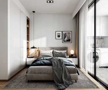 Nordic Style Bedroom-ID:327600968