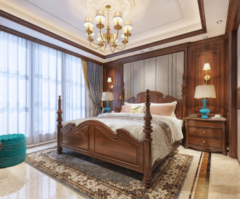 American Style Bedroom-ID:988574035