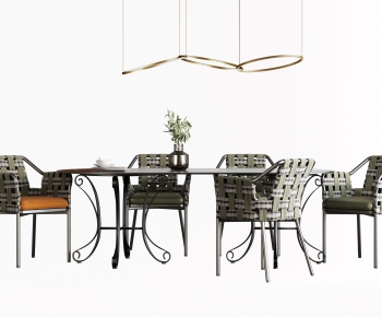 Modern Dining Table And Chairs-ID:810682069