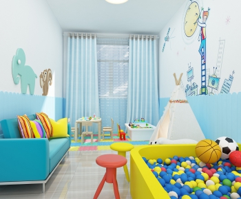Modern Children's Playroom-ID:856478931