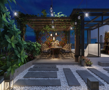 New Chinese Style Courtyard/landscape-ID:579507111