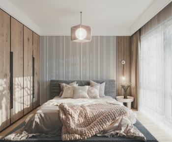 Modern Nordic Style Bedroom-ID:915529735