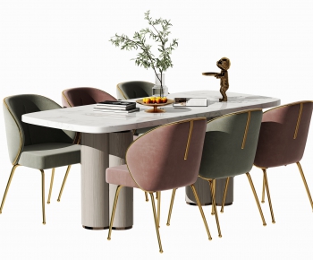 Modern Dining Table And Chairs-ID:946119071