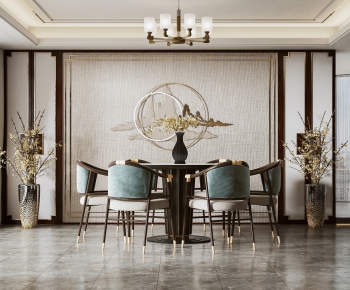New Chinese Style Dining Room-ID:961421014
