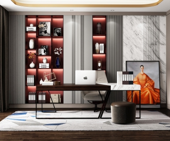 Modern Study Space-ID:472174885