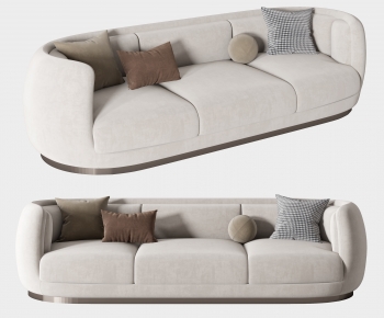 Modern Three-seat Sofa-ID:208338024