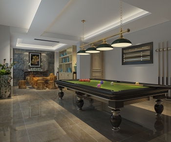 Modern Billiards Room-ID:491219049