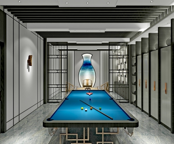 New Chinese Style Billiards Room-ID:875027895