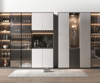 Modern Wine Cabinet-ID:105035075