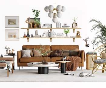 Nordic Style Sofa Combination-ID:803088907