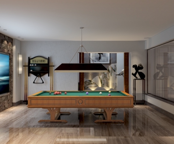 Modern Billiards Room-ID:522506953