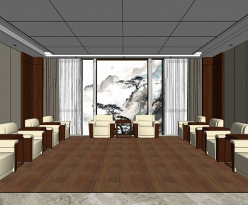 New Chinese Style Reception Room-ID:612802033