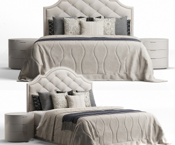 American Style Double Bed-ID:790281066