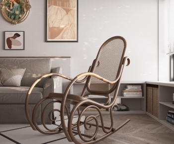 Modern Nordic Style Lounge Chair-ID:198761946
