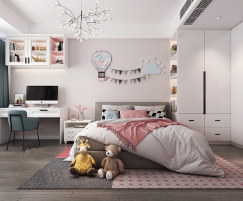 Nordic Style Girl's Room Daughter's Room-ID:917886974