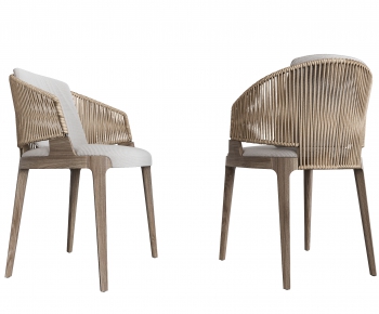 Wabi-sabi Style Single Chair-ID:397562988
