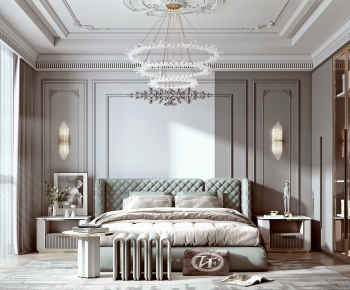 French Style Bedroom-ID:908772952