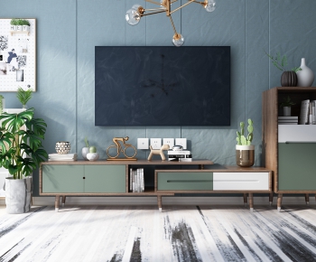 Nordic Style TV Cabinet-ID:226881989