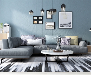 Nordic Style Corner Sofa-ID:484534038