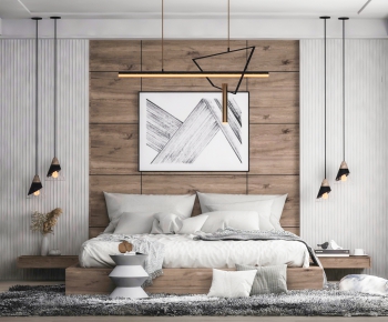 Modern Nordic Style Bedroom-ID:946635961