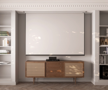 Modern Nordic Style TV Cabinet-ID:415553091