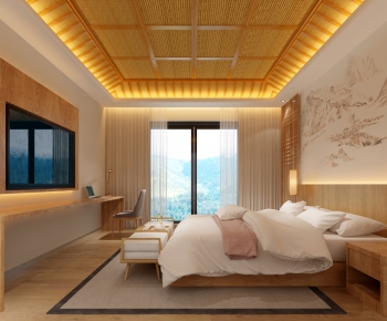 New Chinese Style Guest Room-ID:930480969