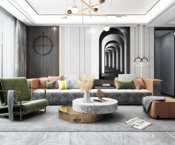 Modern A Living Room-ID:844273099