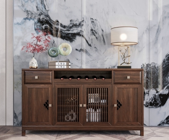 Chinese Style Side Cabinet/Entrance Cabinet-ID:990963946