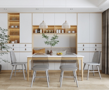 Nordic Style Dining Room-ID:320728061