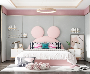 Nordic Style Girl's Room Daughter's Room-ID:772850595