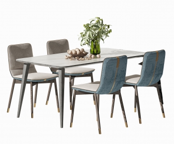 Modern Dining Table And Chairs-ID:681612978